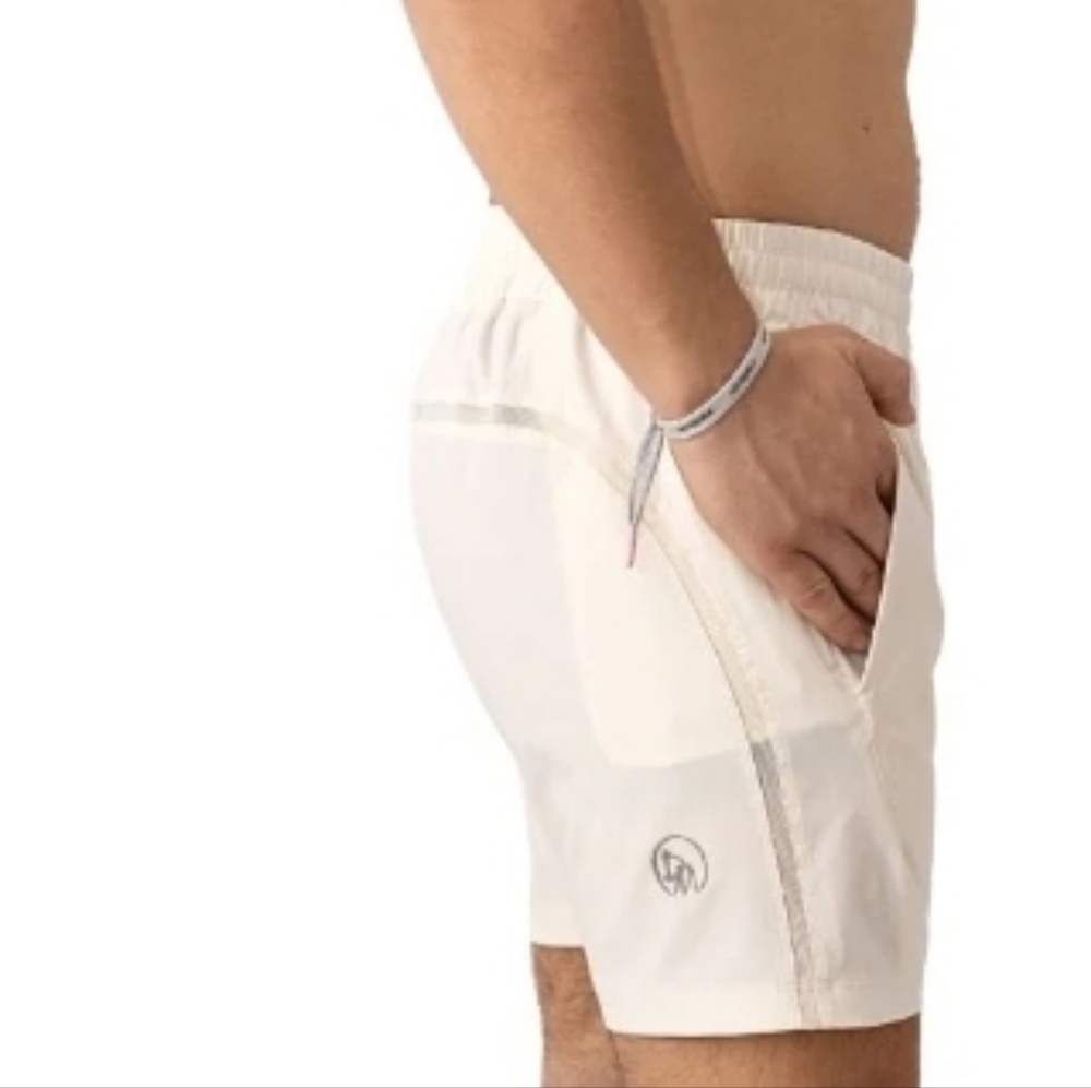 Dirty Mids Off-White 5" Flex Shorts (S)